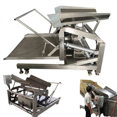 سعر جيد أيزو اللاسلكي زوليم قاطع معالجة الجمبري آلة رفع الأسماك التلقائية 1000-1500kg سعة 380V 3200kg الانترنت