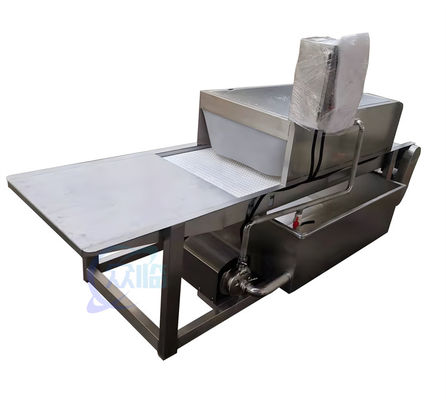 سعر جيد 500-600kg/H آلة معالجة الجمبري الصلب المقاوم للصدأ 304 المادة الانترنت