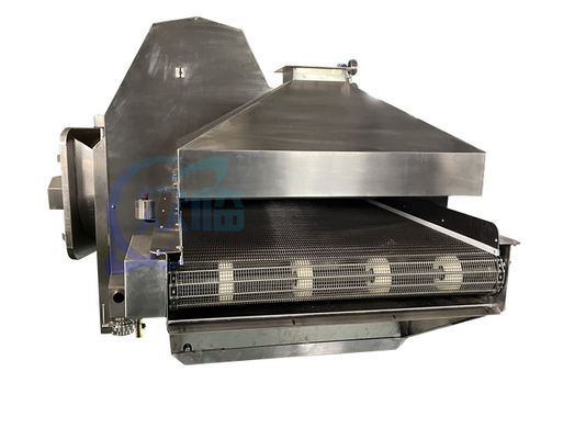 سعر جيد 500-700KG / H طباخ جمبري أوتوماتيكي ، مستقر سوشي نفق طهي آلة الانترنت