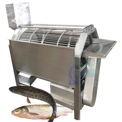 سعر جيد آلة تقطيع سمك بطل دوارية 2200W 500-600kg/H للمطاعم متصل